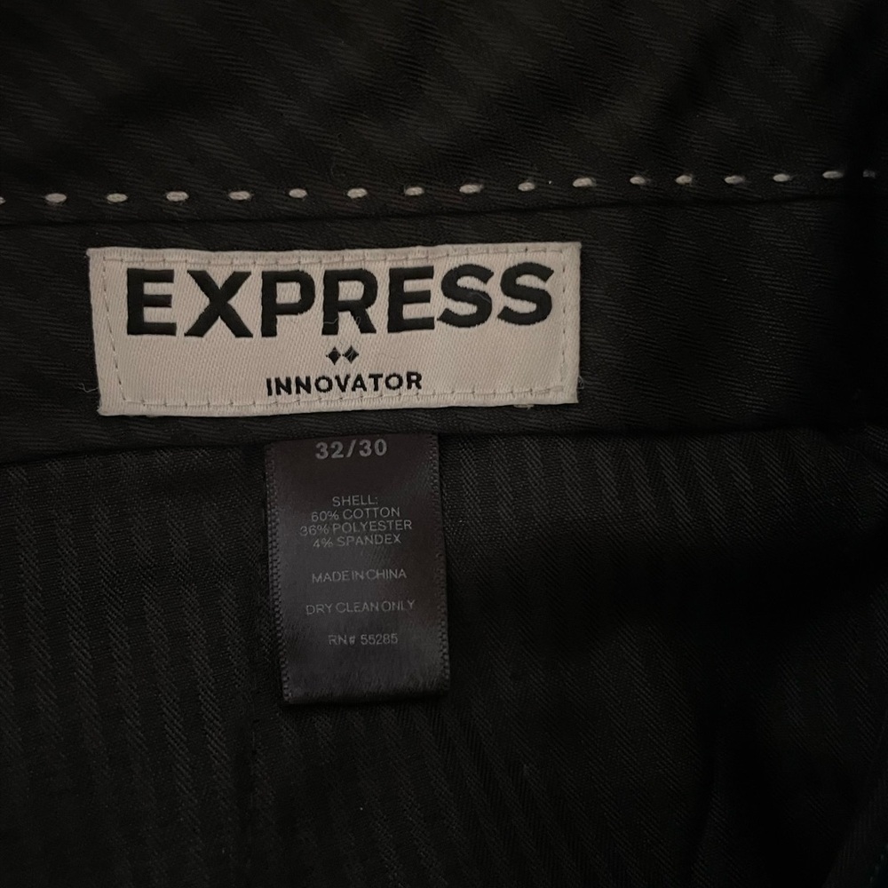 Express Innovator Black Pants